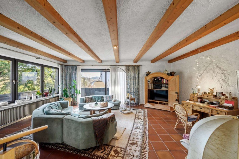 Wohnzimmer Einfamilienhaus Grafenau