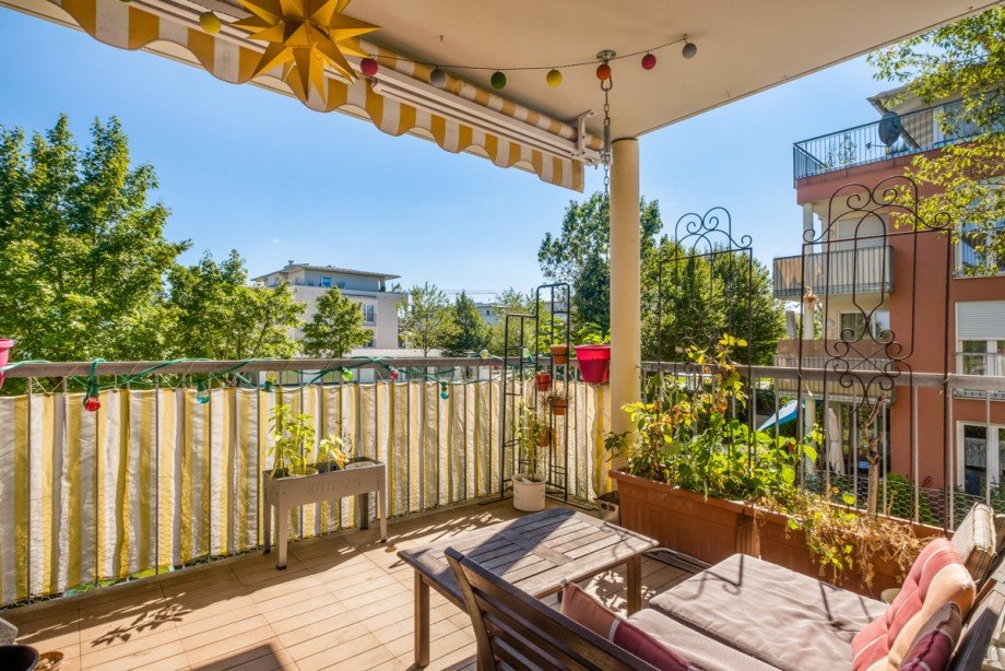Balkon Etagenwohnung Haar