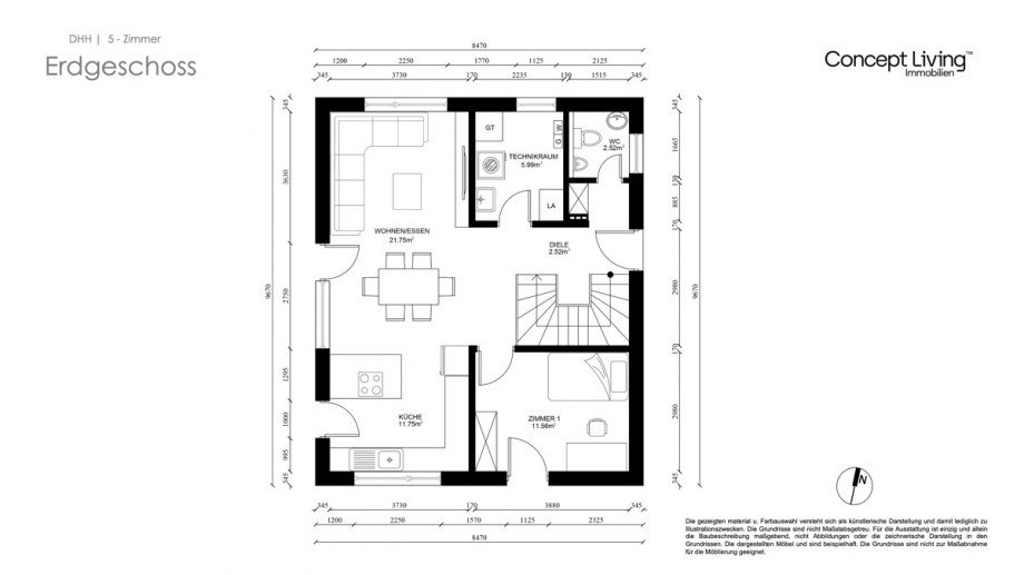 Erdgeschoss Einfamilienhaus Plattling