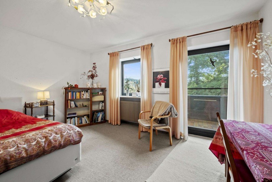 Schlafzimmer 1 Einfamilienhaus Grafenau