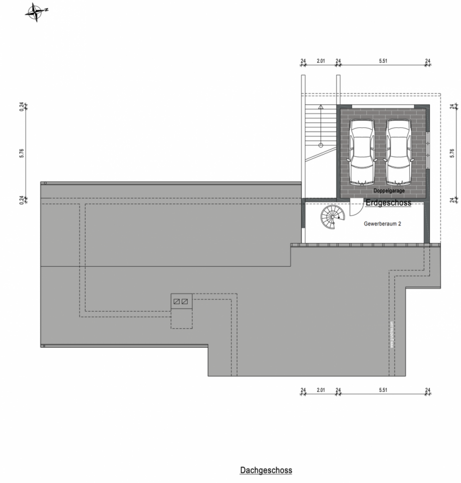 Grundriss DG Einfamilienhaus Grafenau