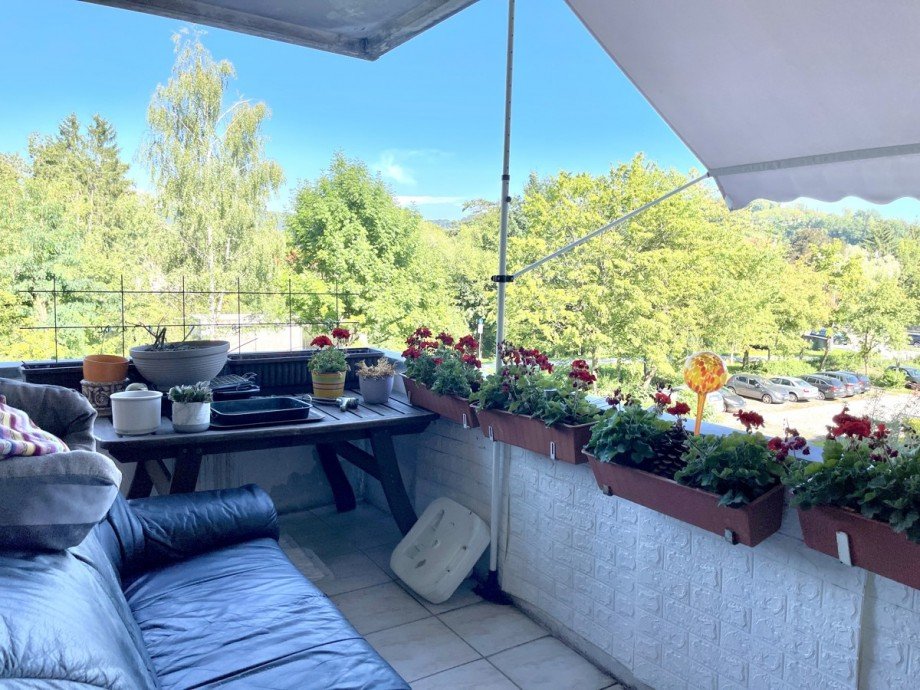 Balkonbereich Etagenwohnung Deggendorf
