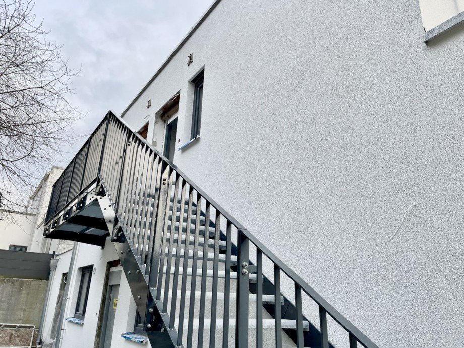 Treppe Penthouse Dachgeschosswohnung Deggendorf