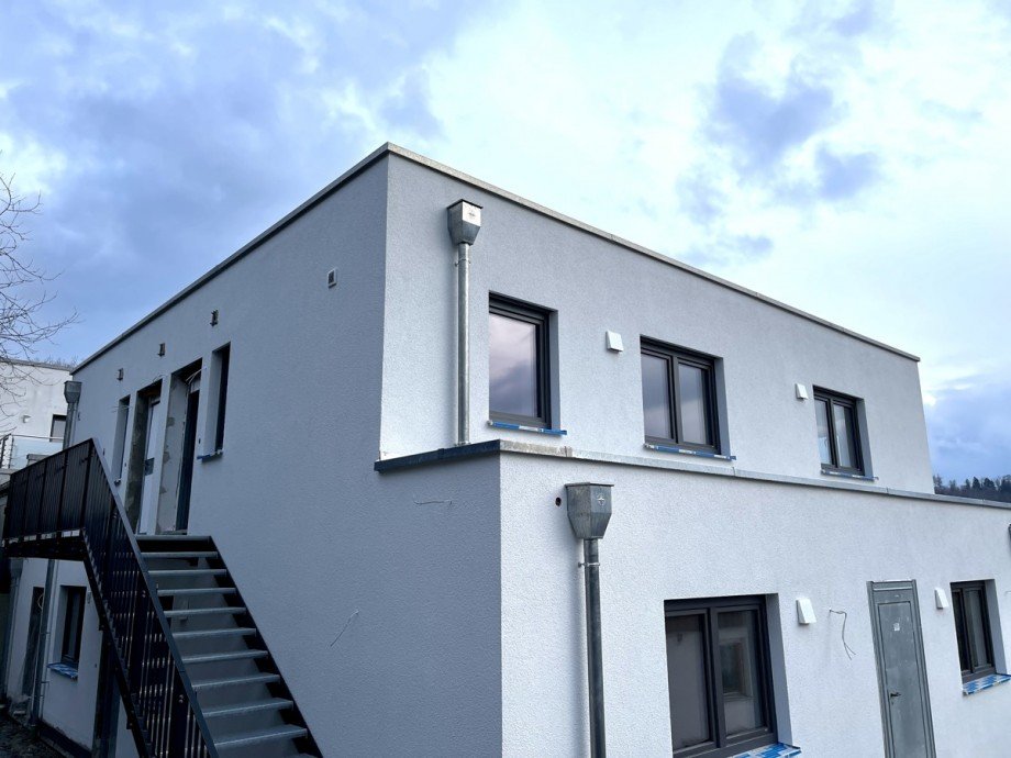 Au�enansicht Dachgeschosswohnung Deggendorf