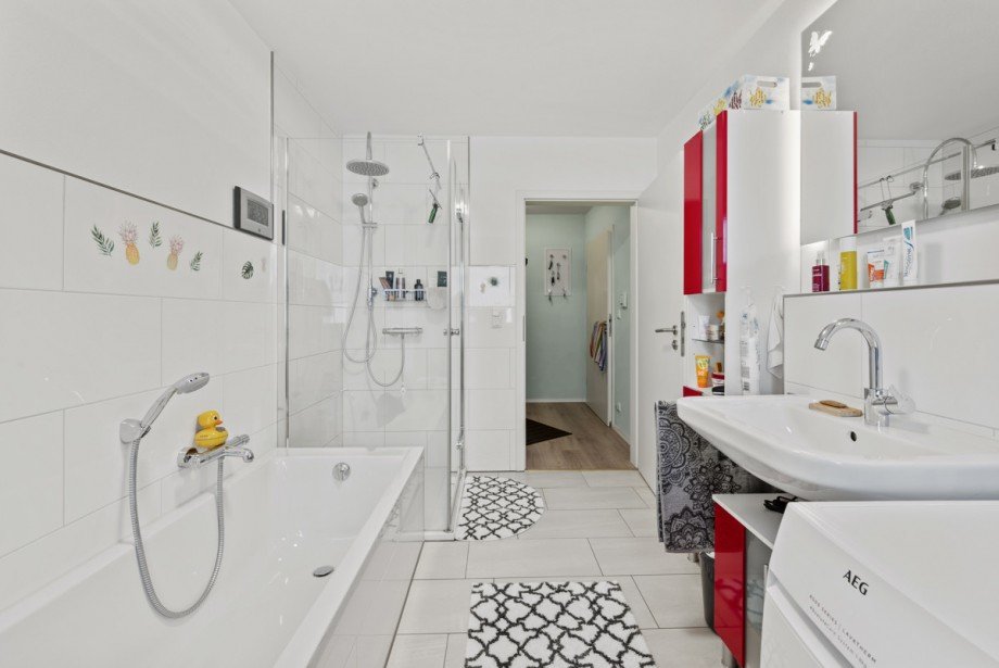 Badezimmer Etagenwohnung Plattling