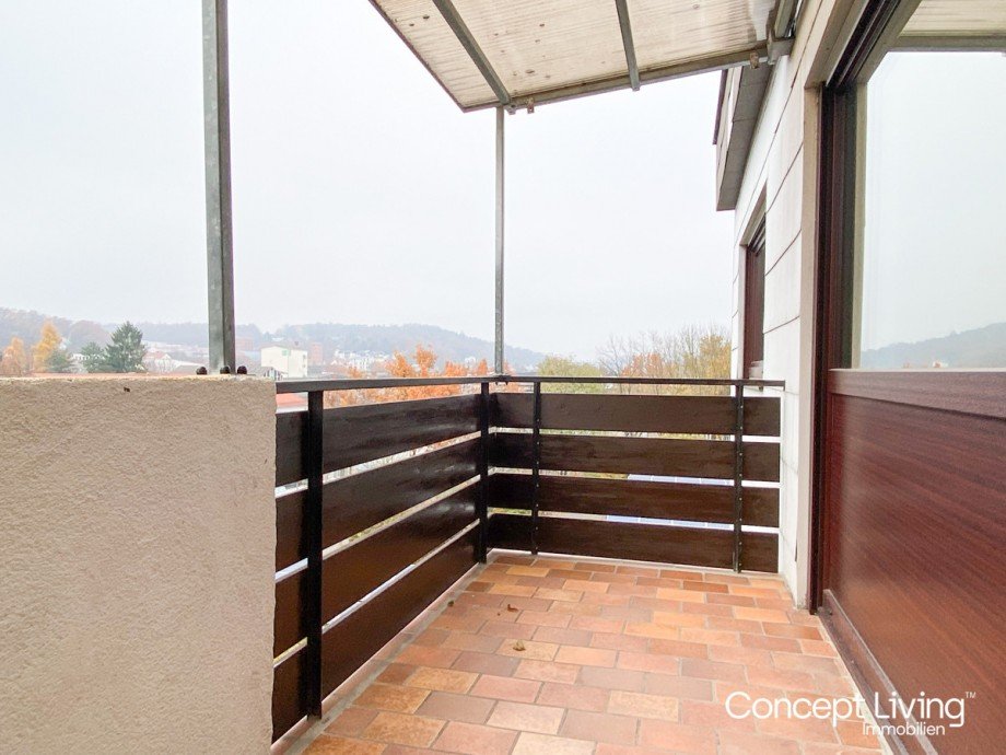 Balkon in S�d-West Ausrichtung Etagenwohnung Lappersdorf