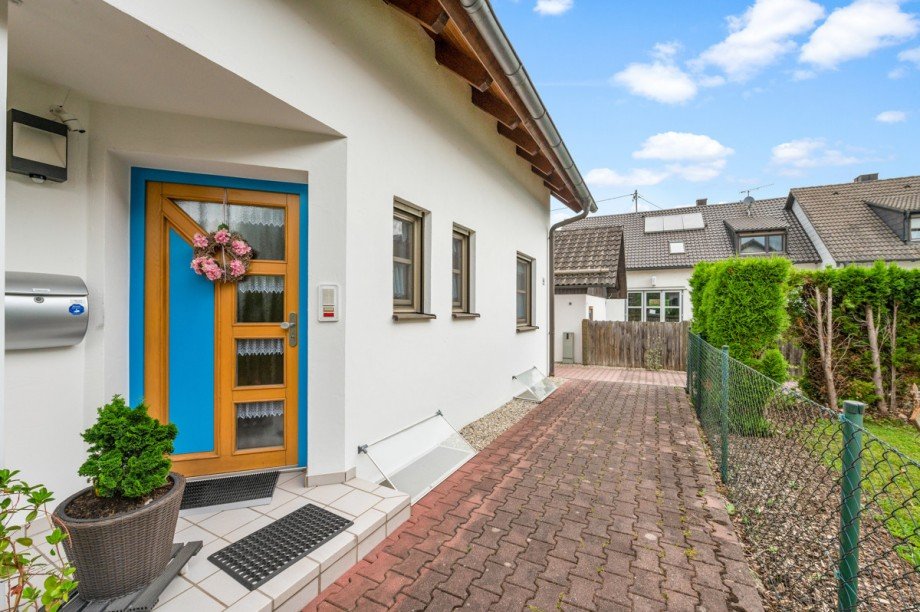 Eingangsbereich Doppelhaush�lfte Erding