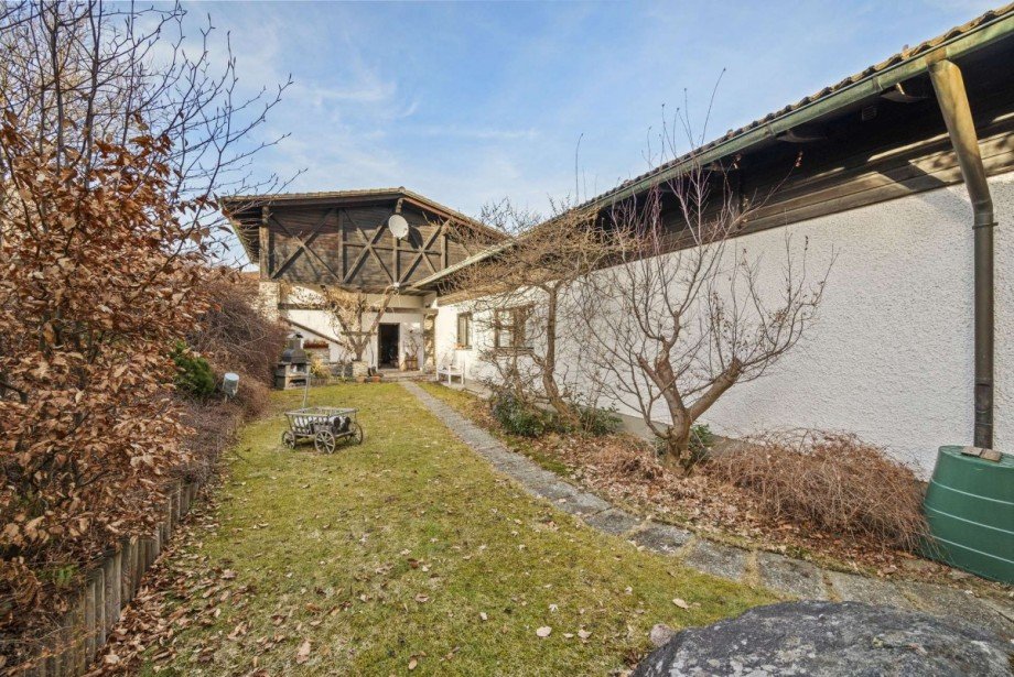 Vordergarten Einfamilienhaus Grafenau