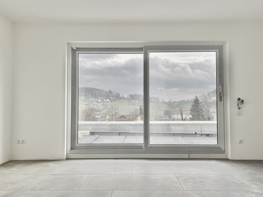 Ausblick Dachgeschosswohnung Deggendorf