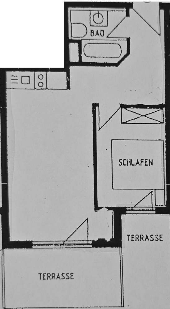 Grundriss EG Erdgeschosswohnung Sch�fweg