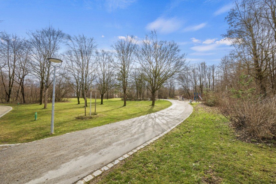 Park direkt am Haus Etagenwohnung M�nchen