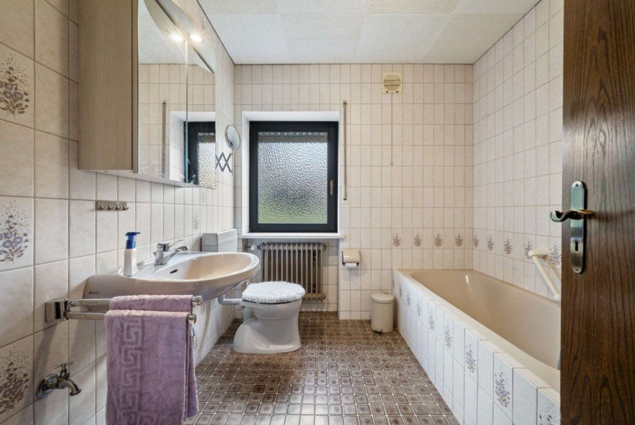 Badezimmer von Ferienwohnung Einfamilienhaus Grafenau