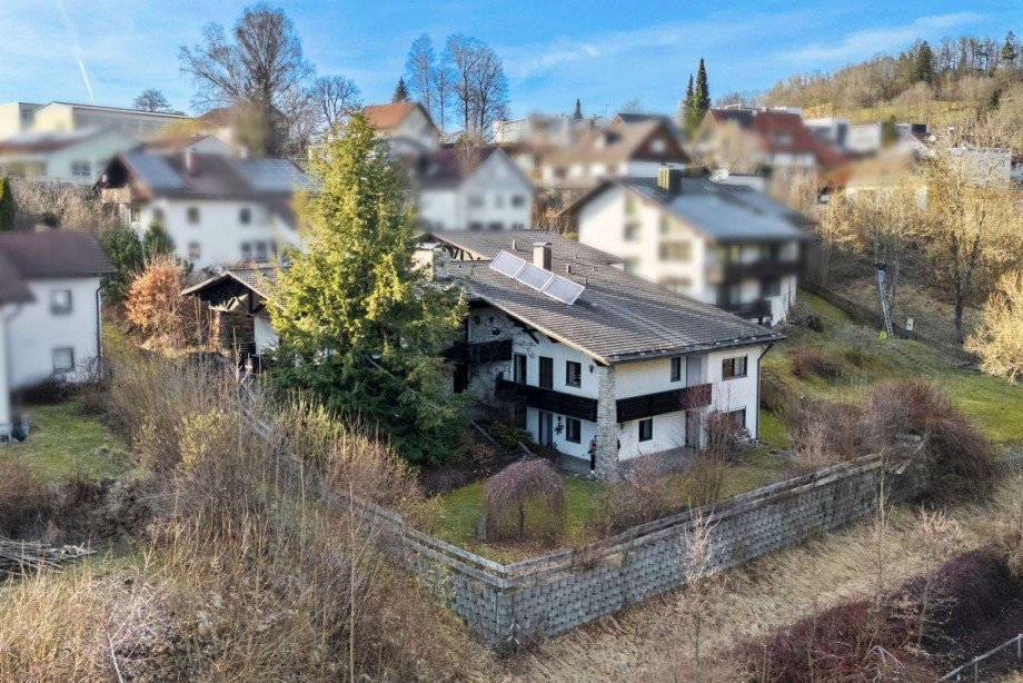 Luftaufnahme Einfamilienhaus Grafenau