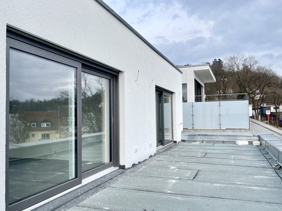 Terrasse Penthouse Dachgeschosswohnung Deggendorf
