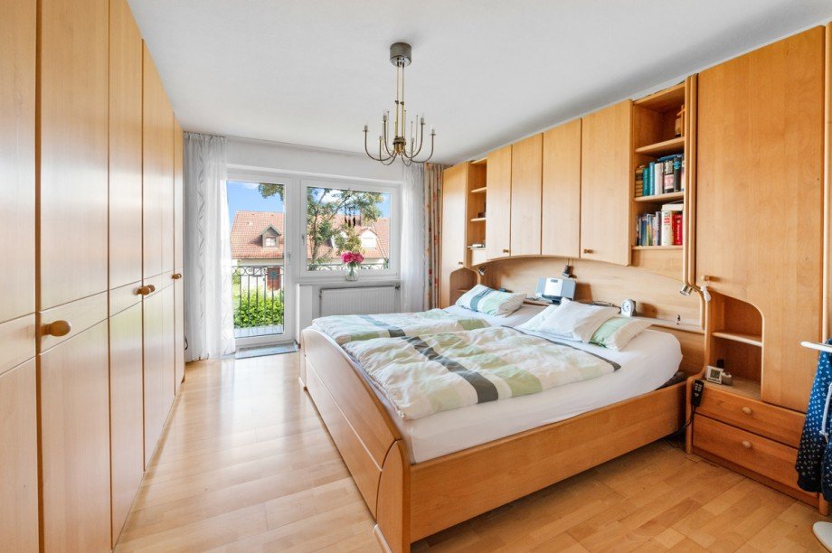 Schlafzimmer Doppelhaush�lfte Langenbach