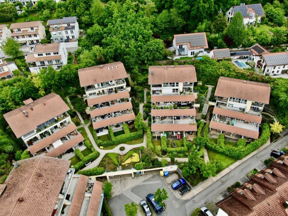 Vogelperspektive Etagenwohnung Deggendorf