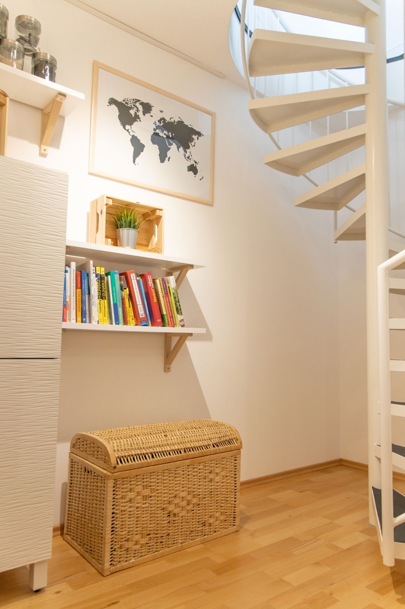 Wendeltreppe Untergeschoss Erdgeschosswohnung Salzweg / Stra�kirchen