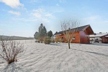 Gartenansicht Nat�rlich wohnen | Neuwertiges Einfamilienhaus in Holzbauweise und weitl�ufigem Grundst�ck
