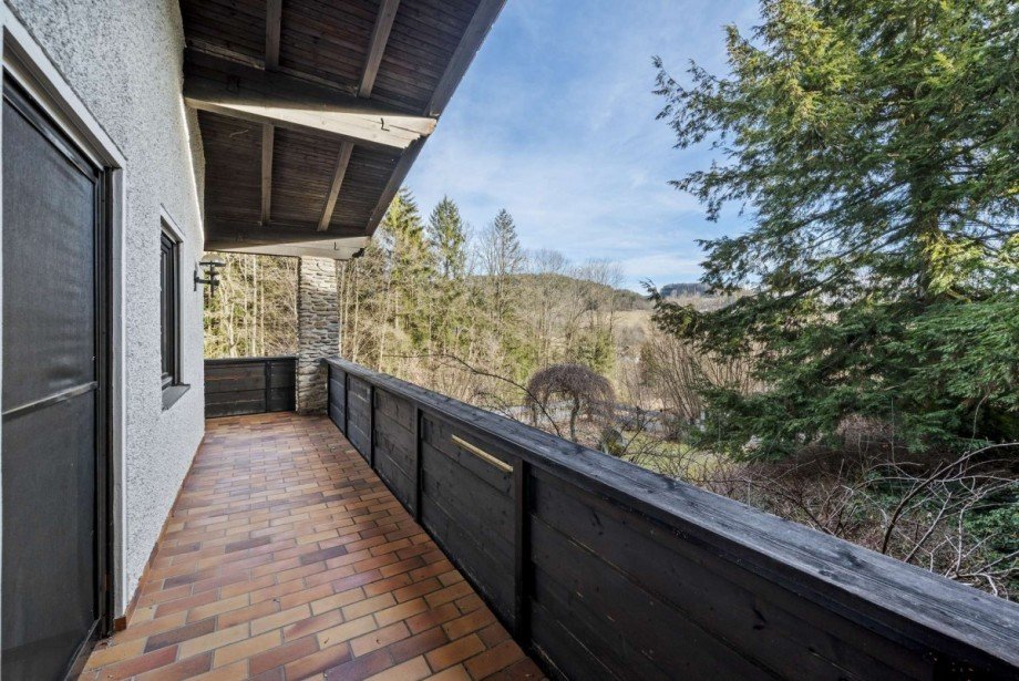 Balkon Wohnbereich Einfamilienhaus Grafenau