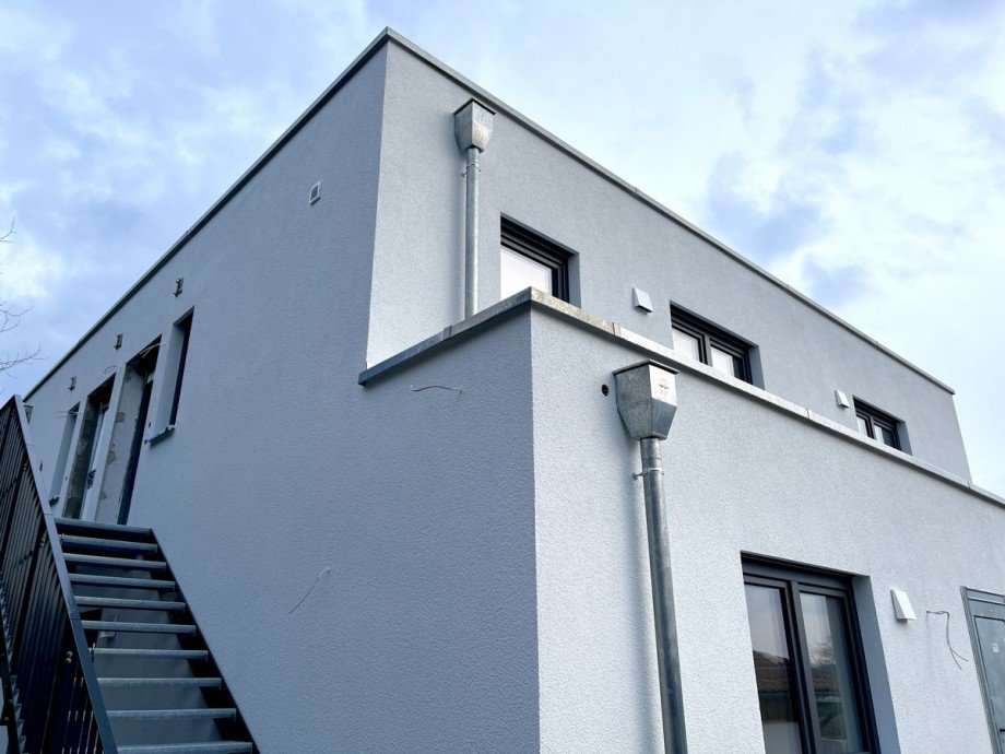 Au�enansicht Dachgeschosswohnung Deggendorf