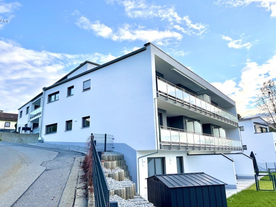 Au�enansicht Etagenwohnung Deggendorf