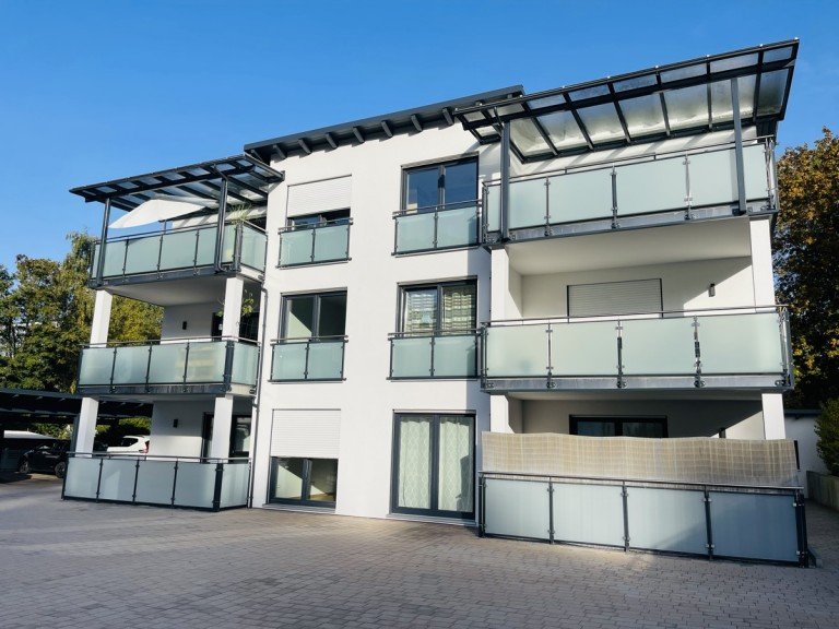 Au�enansicht Deggendorf Etagenwohnung Modern & Lichtdurchflutet: Moderne 3-Zi-Neubauwohnung mit gro�z�giger Terrasse und Einbauk�che